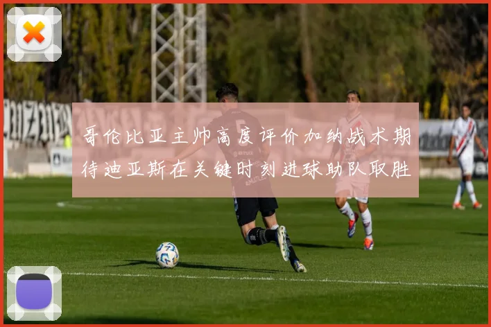 哥伦比亚主帅高度评价加纳战术期待迪亚斯在关键时刻进球助队取胜